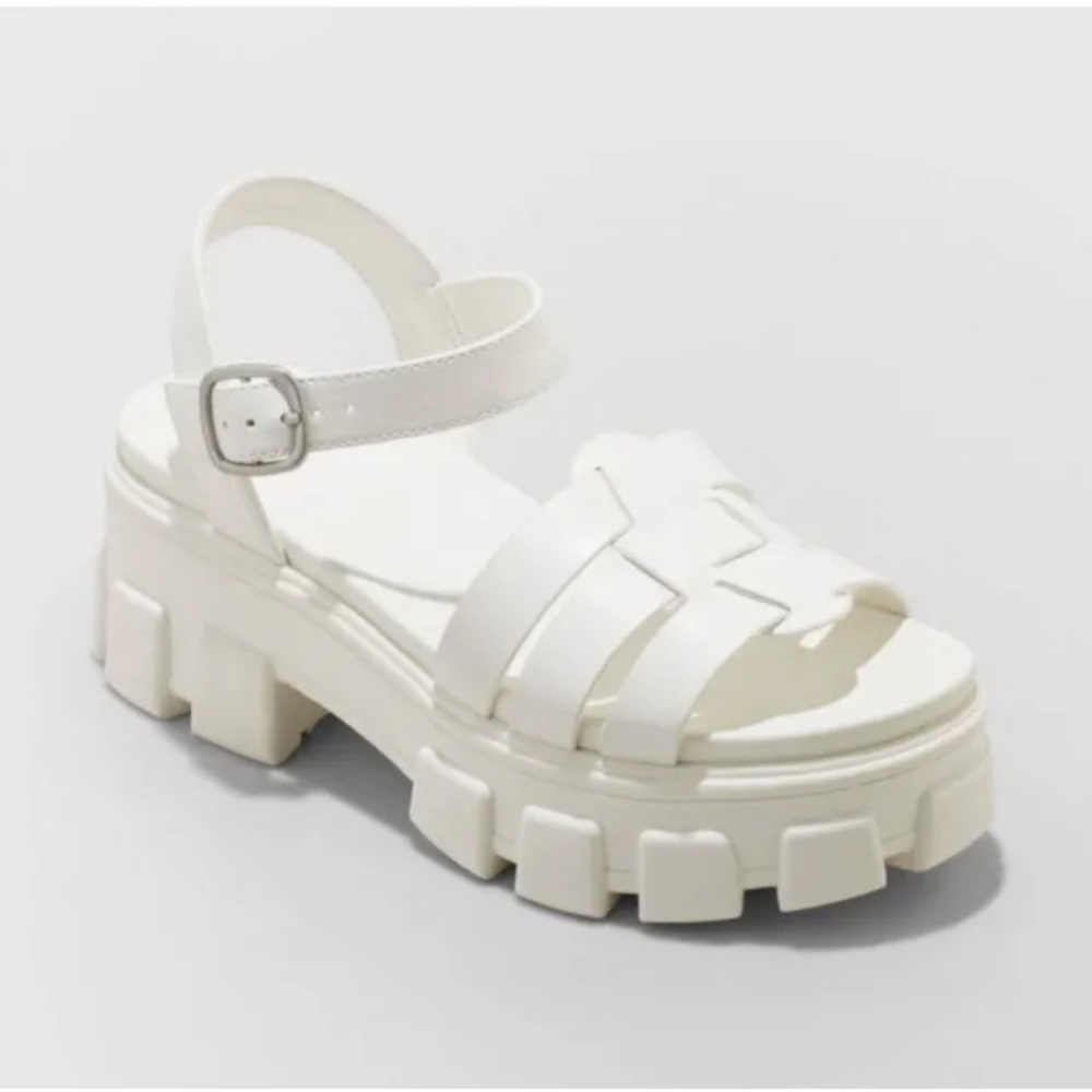 Women's Avril Fisherman Sandals - Wild Fable White 9.5